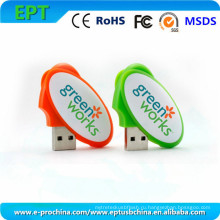 Замкнутый поворотный фонарь с логотипом Memory Stick USB Flash Drive (ET012)